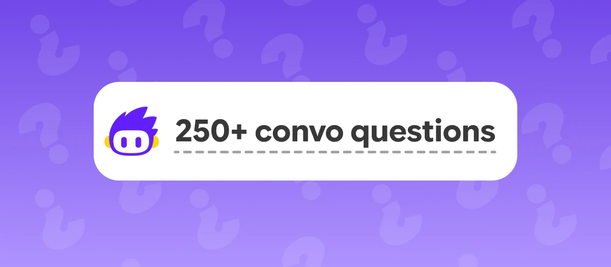Callio banner artwork for conversation questions