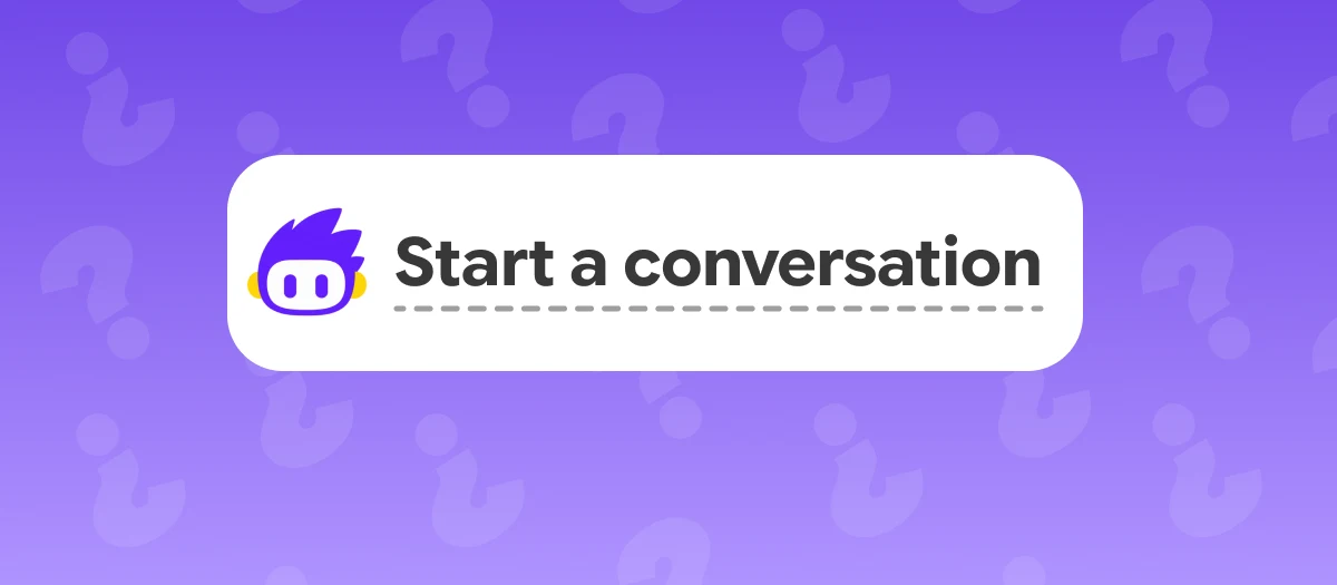 Callio banner artwork for starting a conversation
